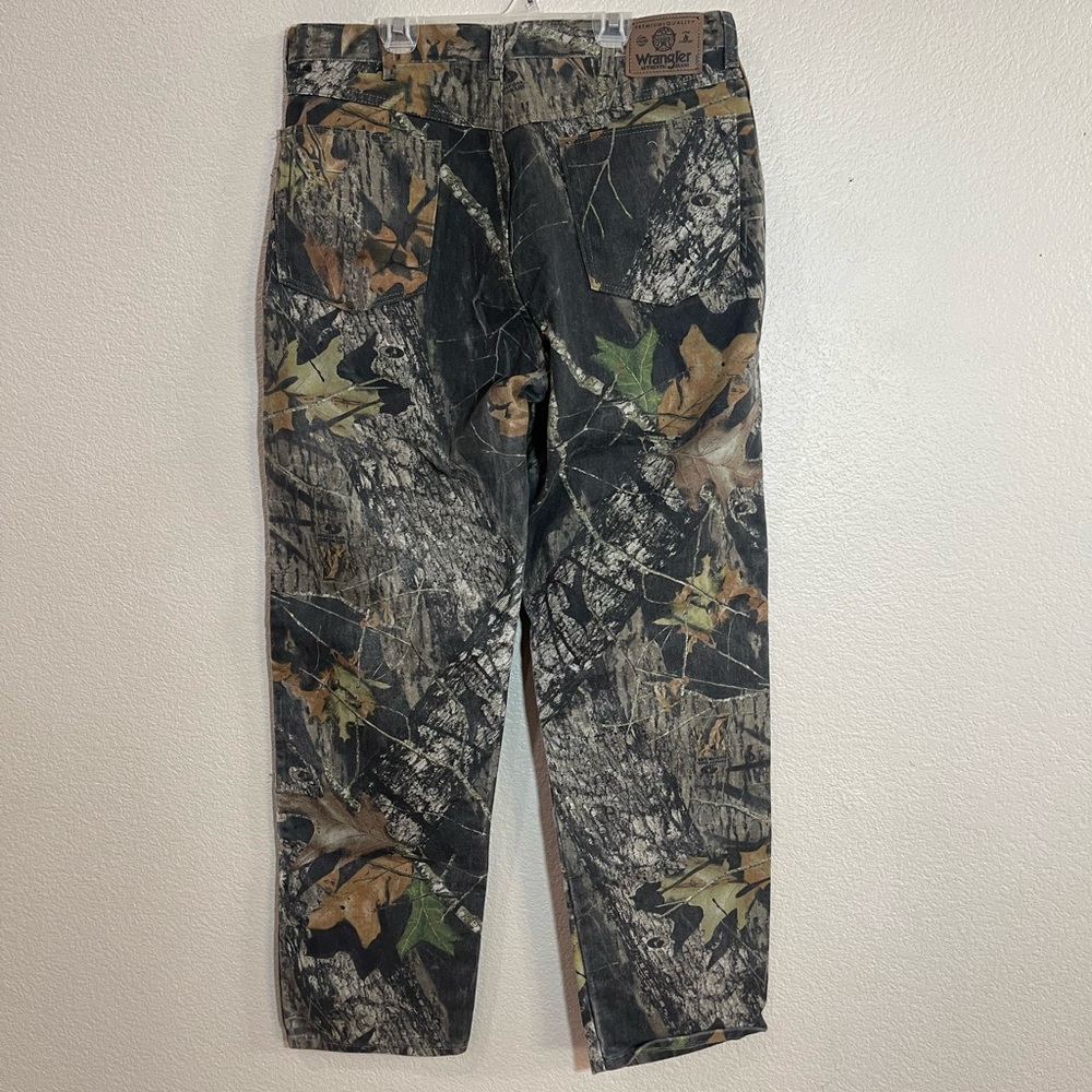 Wrangler Mossy Oak Authentic Camouflage Double Knee Jeans - Picture 2 of 5